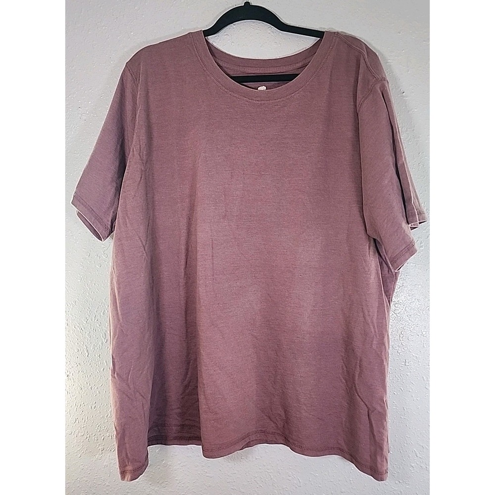Berne Women's Lightweight Performance‎ Short Sleeve T-Shirt - Mauve 3XL